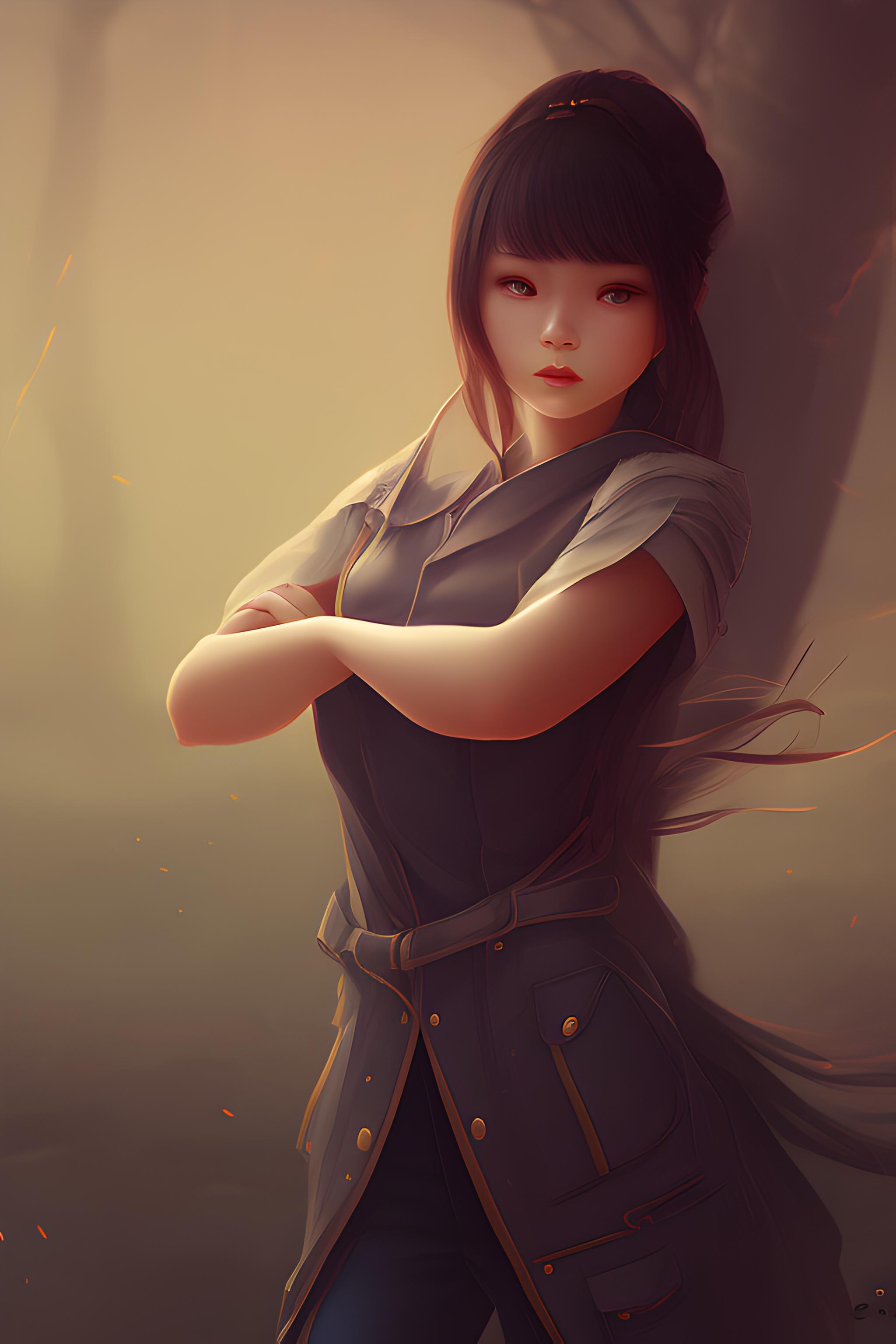 裸足美女，巨乳巨臀。情趣装